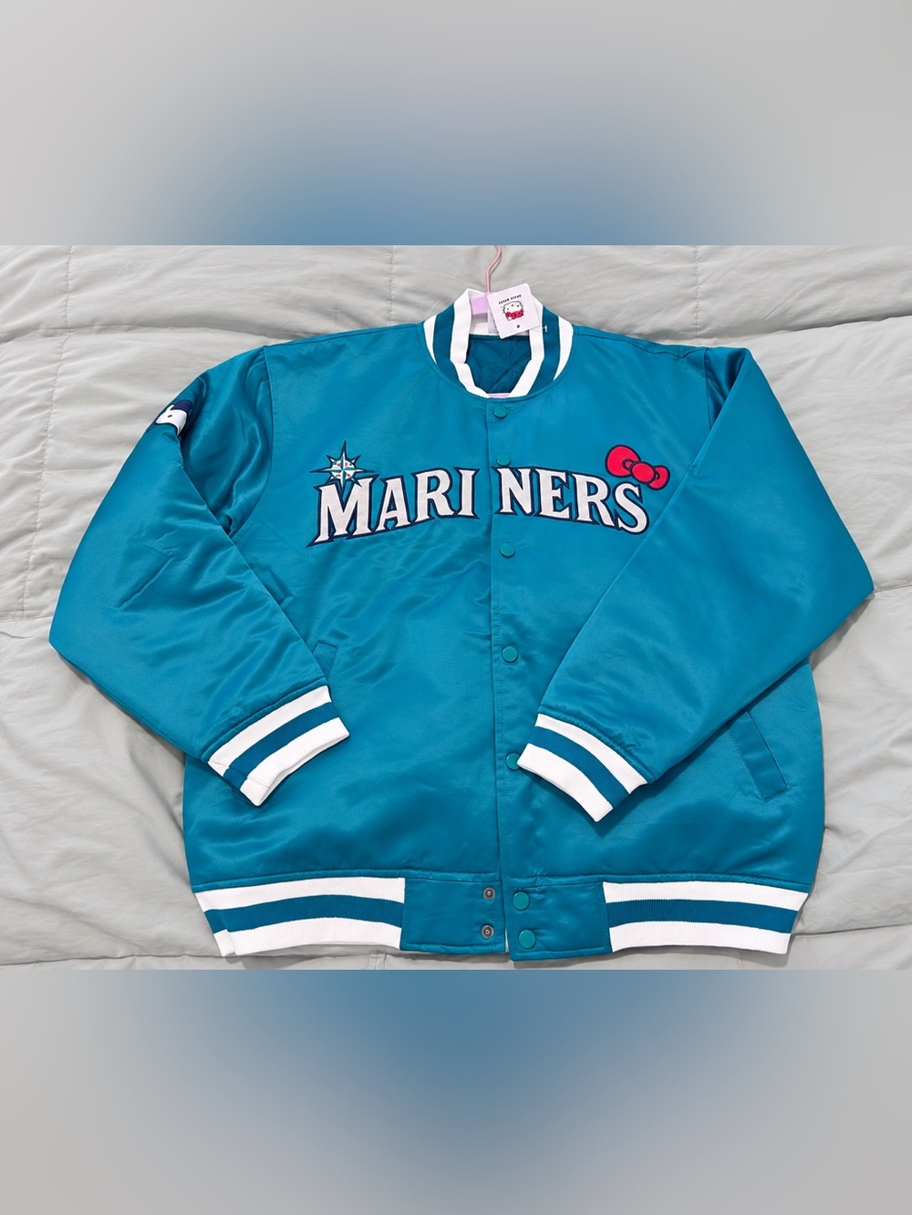 Hello Kitty Mariners Limited Bomber Jacket